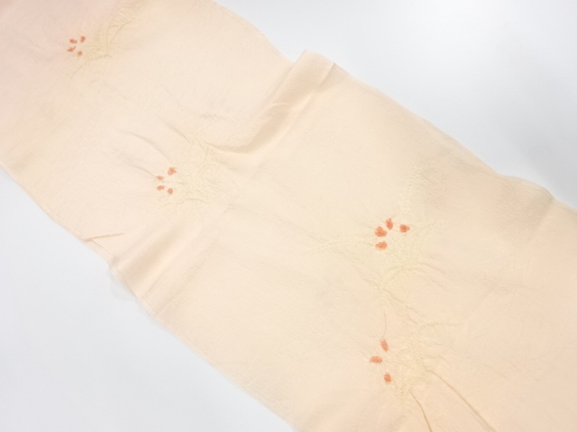 正絹　絞り　帯揚げ